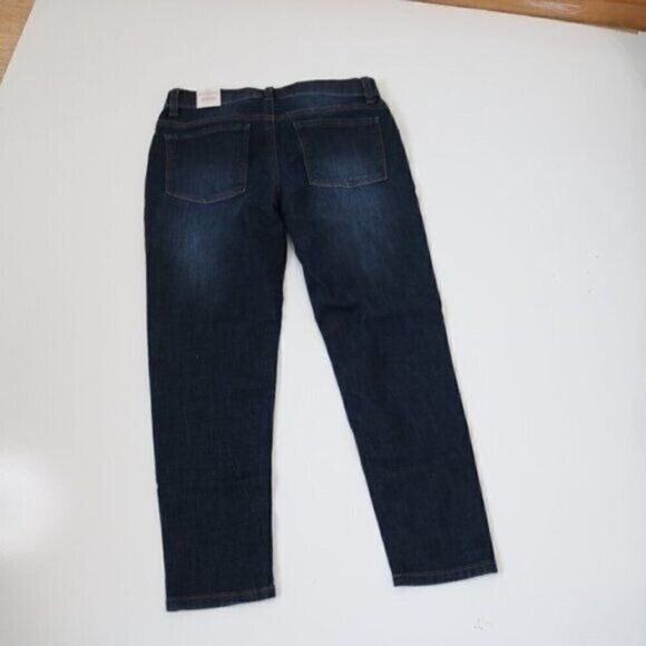 NWT Girls Denim Jeggings size 12 1/2  Dark Blue - Picture 5 of 5